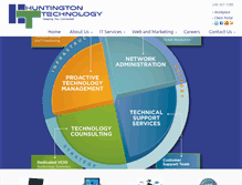 Tablet Screenshot of huntingtontechnology.com